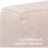 Coussins assise + dossier brun dor 100% acrylique Sunbrella ® rembourrage en mousse avec fermeture à glissiree