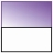blanc dossier transparent violet