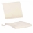 double coussin assise et dossier 4 cm - dhoussable et lavable 75% cotton 25 % polyester 